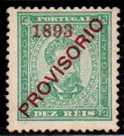 Portugal 1892 - D. Luiz Provisório Afinsa 90 - Unused Stamps