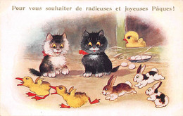Chats - N°73708 - Série Comique 5040 - Pour Vous Souhaiter De Radieuses Et Joyeuses Pâques - Chats