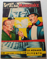 MANDRAKE SUPER ALBO - FRATELLI SPADA   N. 60    ( CART 58) - First Editions