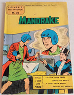 MANDRAKE  CLASSICI AVVENTURA - FRATELLI SPADA   N. 23   ( CART 58) - First Editions