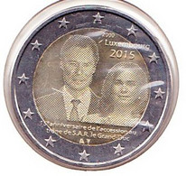 2 Euros Commémoratif 2015 Luxembourg - Luxemburgo