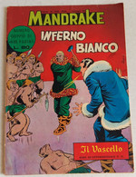 MANDRAKE  IL VASCELLO -FRATELLI SPADA N. 25  DEL   1962 (CART 58) - Prime Edizioni