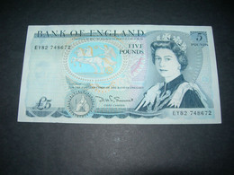 England 5 Pounds  UNC - 5 Pond