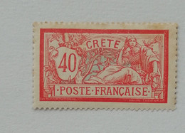 FRENCH P.O. IN CRETE (LA CANEE) 1902 MH* - Gebruikt