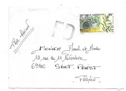 LETTRE DE  NLLES CALEDONIE. FD . FAUSSE DIRECTION  P.A  N°297. 1993.  TBE SCAN - Lettres & Documents