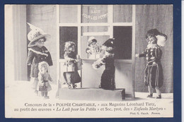 CPA Belgique Anvers Poupée Dolls Magasin Léonhard TIETZ Non Circulé Lait Pour Les Petits - Andere & Zonder Classificatie
