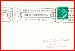 ESPAÑA HOJITA AÑO 1981 CON MATASELLO DE I XORNADAS GALAICO PORTUGUESAS DO FRIO ( VIGO ) - Feuillets Souvenir