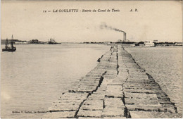 CPA AK La Goulette Entree Du Canal De Tunis TUNISIE (1102154) - Tunisie