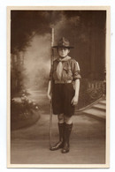 CPA 3078 - Carte Photo - Scoutisme - Jeune Scout - Padvinderij