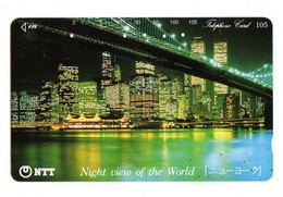 ETATS-UNIS TELECARTE JAPON NEW YORK - Altri & Non Classificati