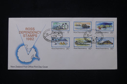 DÉPENDANCE DE ROSS - Enveloppe FDC En 1982 - L 92040 - Covers & Documents