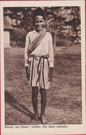 Native Boy Baptized Old Missionary Postcard Missie Van Mission De Scheut CPA CICM Indonesia Celebes Sulawesi Makassar - Indonésie