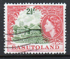 Basutoland 1961 Single 2½c Stamp From The Queen Elizabeth Definitive Set. - 1933-1964 Colonie Britannique