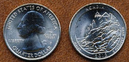 USA Quarter 1/4 Dollar 2012 P, Acadia - Maine, KM#521, Unc - 2010-...: National Parks