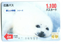 Titre De Transport Bus Card (Japon) : Phoque - Mondo