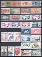 Saint Pierre Et Miquelon 1909/64 35 Timbres Différents   7 €   (cote 85,75 €  35 Valeurs) - Used Stamps