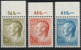 Luxemburg Y/T 869 / 871 (**) - 1965-91 Jean