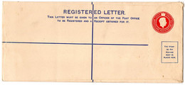 Basutoland - 1937 KGVI 4d H2 Registered Envelope - 1933-1964 Colonie Britannique