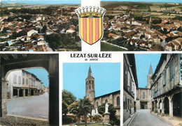 CPSM FRANCE 09 "Lezat Sur Leze" - Lezat Sur Leze