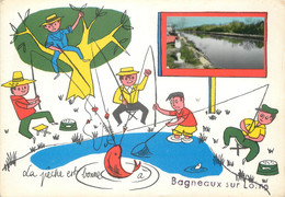 / CPSM FRANCE 77 "Bagneaux Sur Loing" - Bagneaux Sur Loing