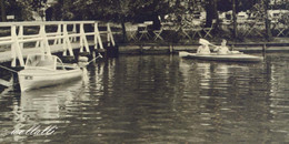 Rarität Ruderboot Paddelboot HOG Dorfkrug Dampferanlegestelle Schwerin Königs-Wusterhausen 25.7.1965 - Teupitz