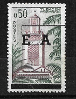 Algérie  N° 357  Surcharge EA  Typographique  D' Alger  1er Tirage  Oblitéré     B/T B  Voir Scans - Usados