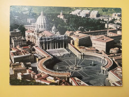 CARTOLINA POSTCARD ITALIA ITALY 1967 LAZIO ROMA SAN PIETRO BOLLO MICHELANGIOLESCA - San Pietro