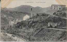 GRAISSESSAC (hérault) :Tunnel Saint-Joseph (transport Du Charbon  Des Mines De Graissessac ( 1918 ) - Otros Municipios