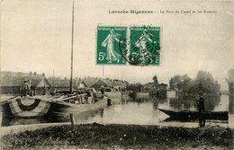 Laroche Migennes * Le Port Du Canal Et Les Bateaux * Péniche Batellerie - Sonstige & Ohne Zuordnung