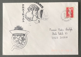 France N°2715 Sur Enveloppe PRAIRIAL POLYNESIE - TAD BPM 701, AP MARINE - (B3944) - 1961-....