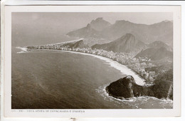 Cpa   Rio Vista Aerea De Copacabana E Ipanema - Copacabana