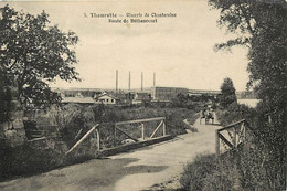 - Oise - Ref-A539- Thourotte - Glacerie De Chantereine - Route De Béthancourt - Glaceries - Usine - Usines - Industrie - - Thourotte