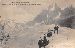 Chamonix         74          Alpinisme. Passage De La Mer De Glace         N° 2633     (voir Scan) - Chamonix-Mont-Blanc