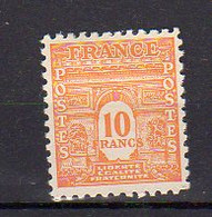 FRANCE      Neuf *     Y. Et T.   N° 629     Cote: 21,50 Euros - 1944-45 Triomfboog