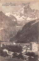 Chamonix         74          Village Et Le Mont-Blanc . Les Praz         N° 564   (voir Scan) - Chamonix-Mont-Blanc