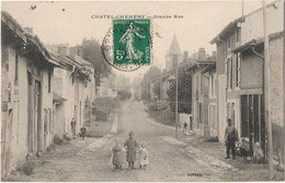 CHATEL-CHEHERY - Grande Rue (vue Animée, Enfants ) - Other & Unclassified