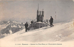 Chamonix         74       Mont-Blanc Et Observatoire Janssen    N° 6126         (voir Scan) - Chamonix-Mont-Blanc