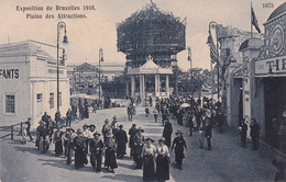 Bruxelles Expo 1910 Plaine Des Attractions Valentine Nr 1075 - Weltausstellungen