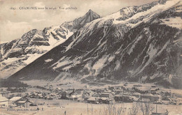 Chamonix         74        Vue Générale      N° 1641      (voir Scan) - Chamonix-Mont-Blanc