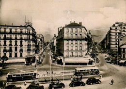 Grenoble * La Place De La Gare * Bus Autobus * Hôtel De Savoie - Grenoble