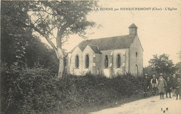 La Borne Par HENRICHEMONT - L'église. - Henrichemont