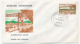 REP CENTRAFRICAINE => FDC - Promotion Du Bois Africain -  Classifications Sciages  28 Nov 1975 - Bangui - Centraal-Afrikaanse Republiek