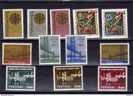 Portugal (1966) - Annee Complete   - Neufs** - Années Complètes