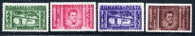 ROMANIA 1937 Creanga Centenary Set MH / *.  Michel 524-27 - Unused Stamps
