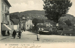 Gérardmer * La Rue Liezey * Hôtel De La Jamagne - Gerardmer