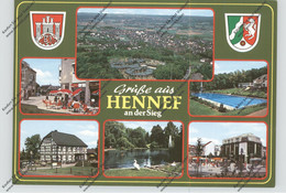 5202 HENNEF, Mehrbild-AK - Hennef