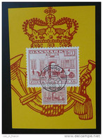 Cheval Horse Slania Kiel 1981 Carte Maximum Maxi Card Danemark Denmark - Cartes-maximum (CM)