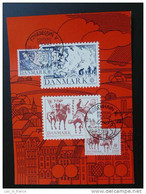 Cheval Horse Kiel 1981 Slania Carte Maximum Maxi Card Danemark Denmark - Cartes-maximum (CM)