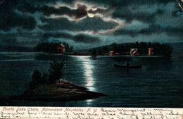 Fourth Lake Chain, Adirondack Mountains - New York NY - Illustrated Postal Card Co. N° 8 - Adirondack