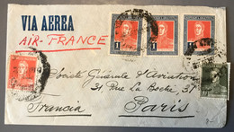 Argentine - Vol BUENOS AIRES - PARIS - (W1587) - Airmail